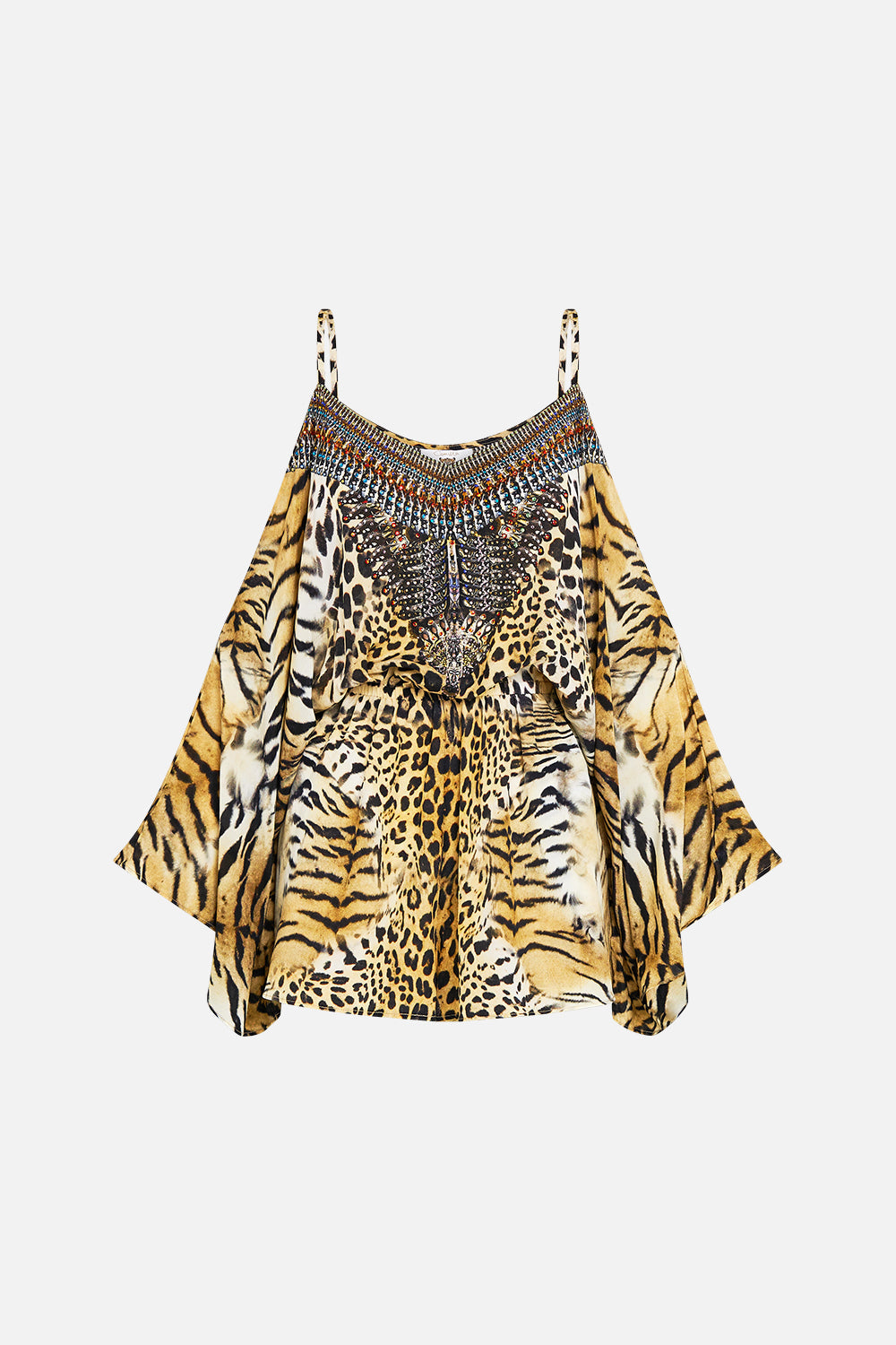 DROP SHOULDER PLAYSUIT JAGUAR
