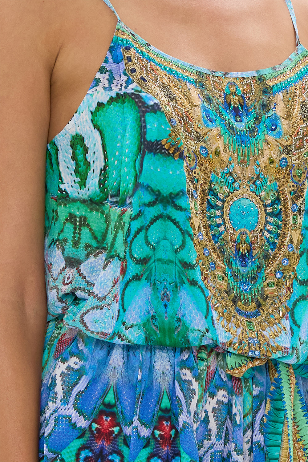 SHOESTRING STRAP PLAYSUIT LAND OF WONDER