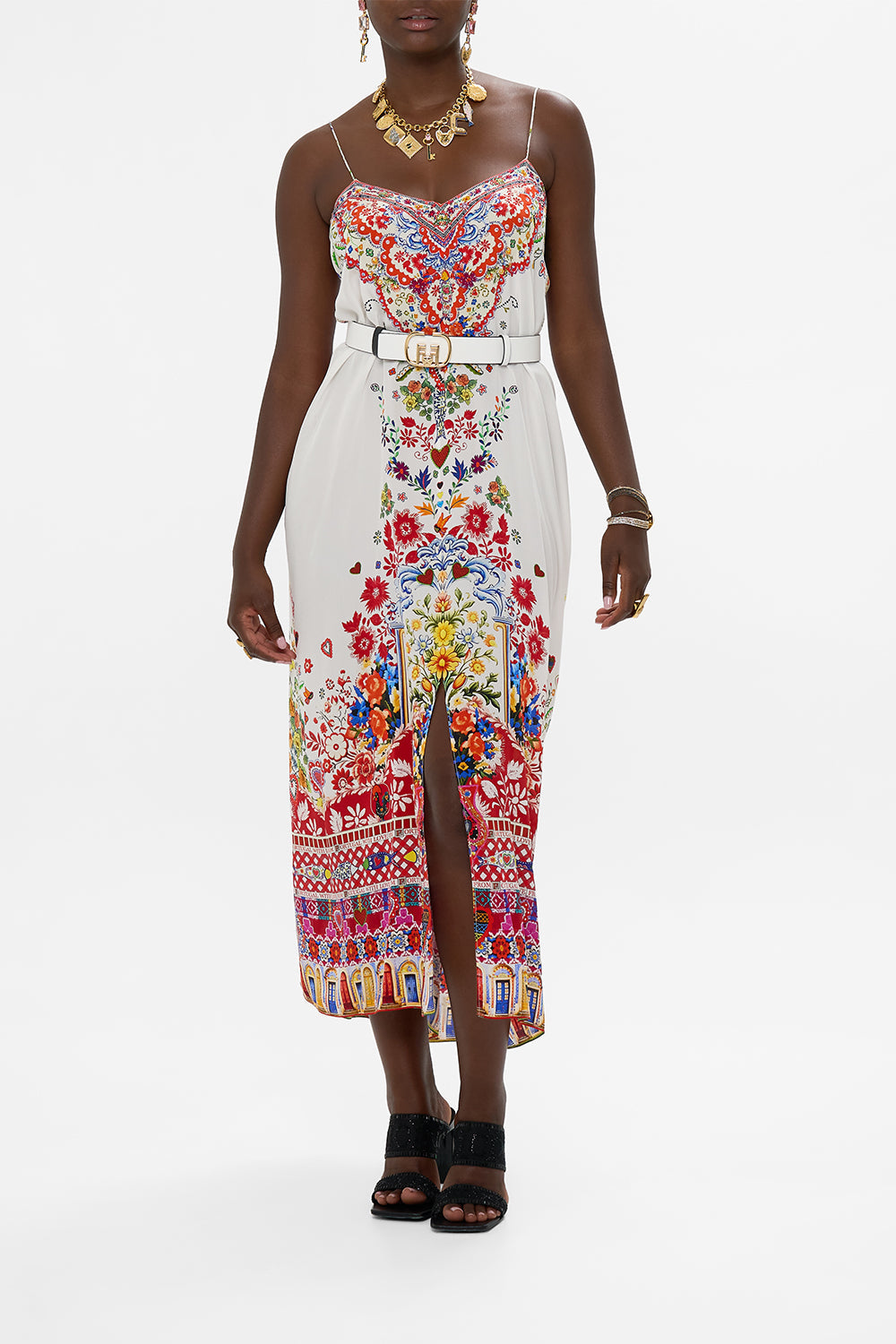 SHOESTRING STRAP KAFTAN FAITH, LUCK & JUSTICE