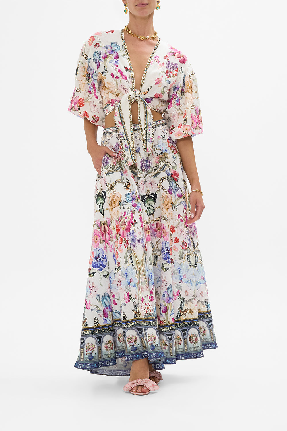 MAXI CIRCLE SKIRT MONSERRATE MAGIC