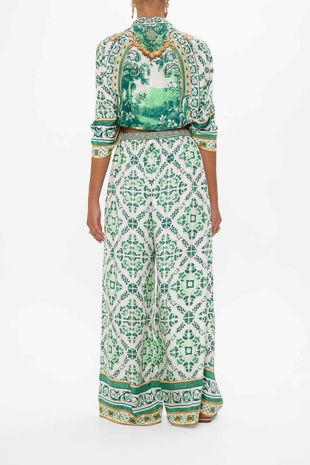 TUCK FRONT PANT CORRIDOR OF CALM