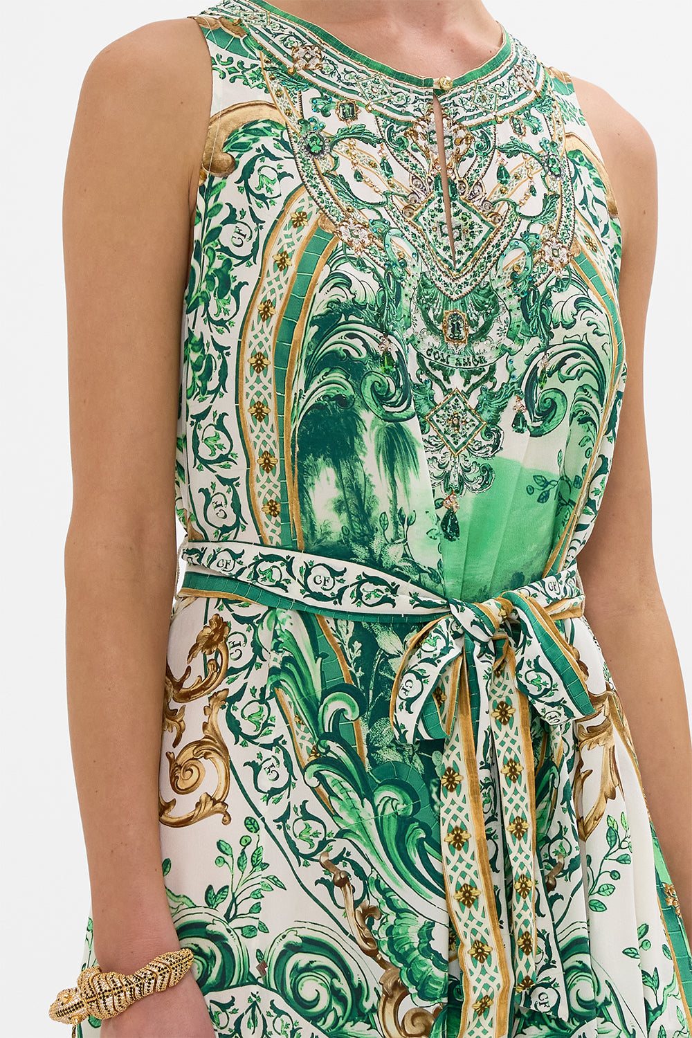 FLARED JUMPSUIT CORRIDOR OF CALM