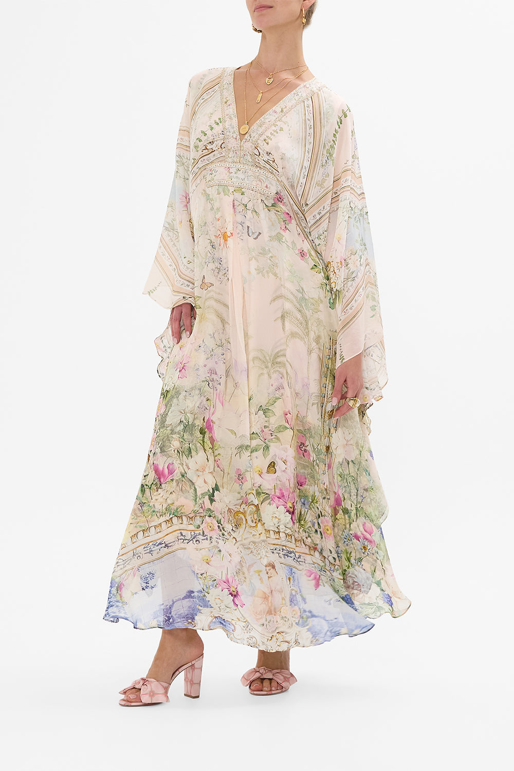 LONG KAFTAN WITH WAIST DETAIL PALACIO PLAYGROUND