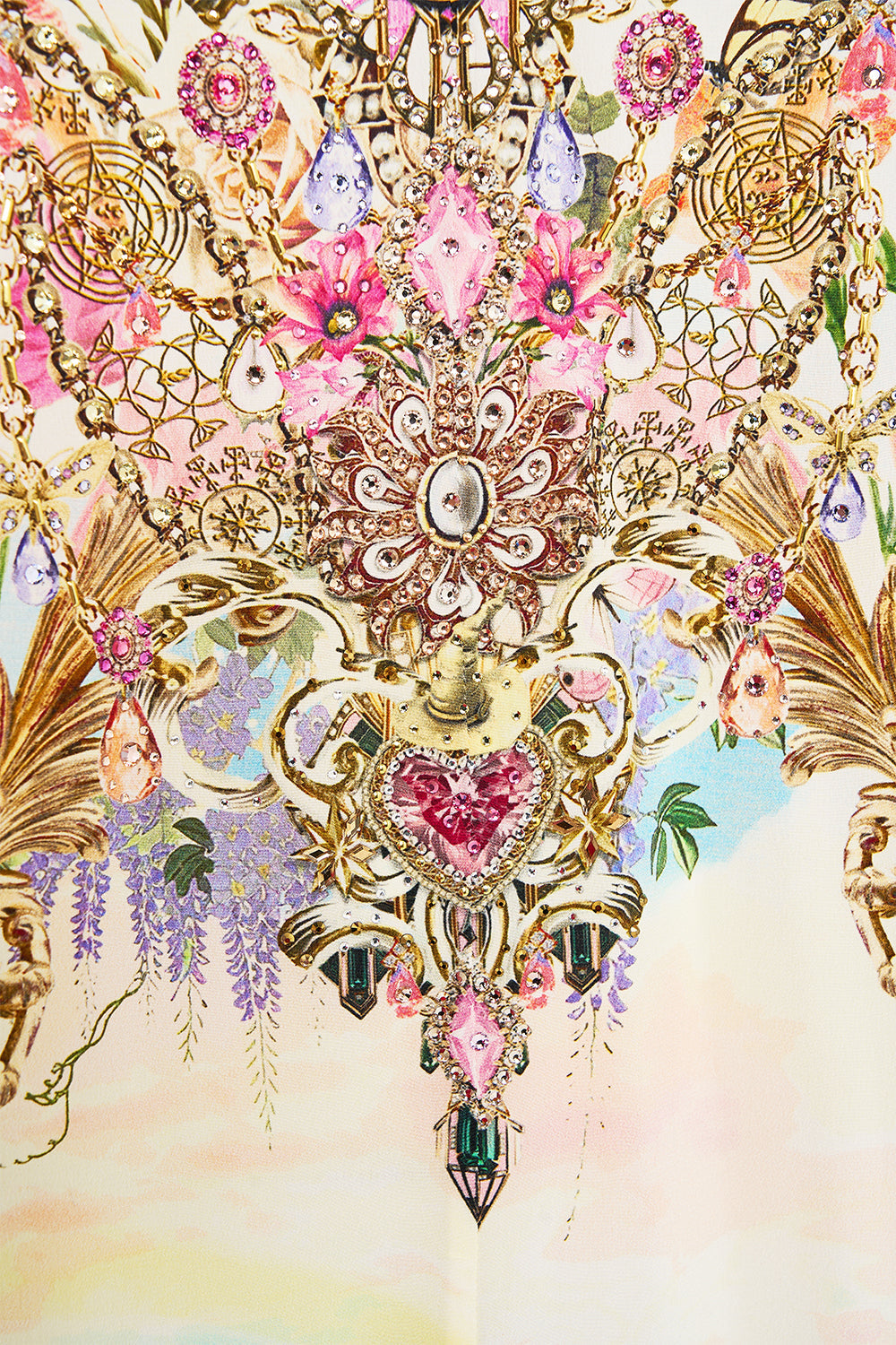 TIE SLEEVE SHORT V NECK KAFTAN MUNCHKINLAND