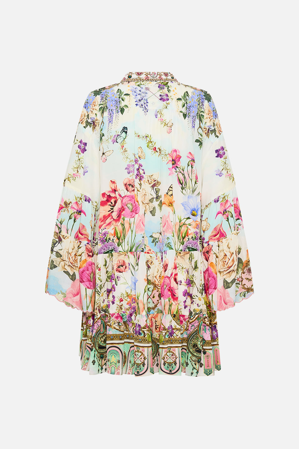 TIERED DRESS WITH COLLAR MUNCHKINLAND