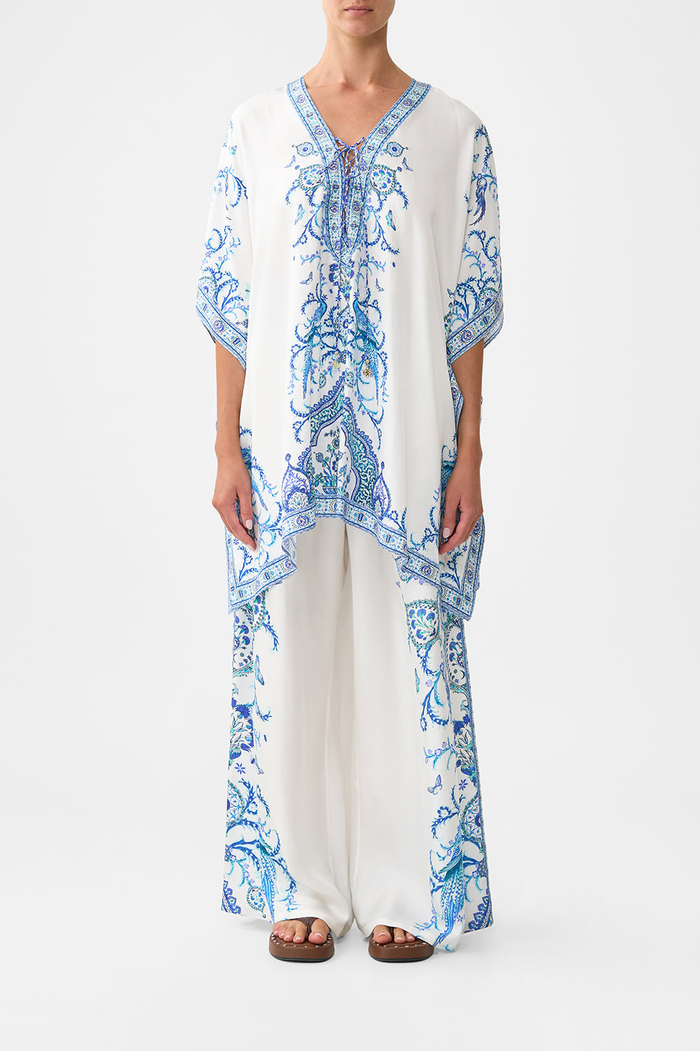 SHORT LACE UP KAFTAN ISNIK LULLABY