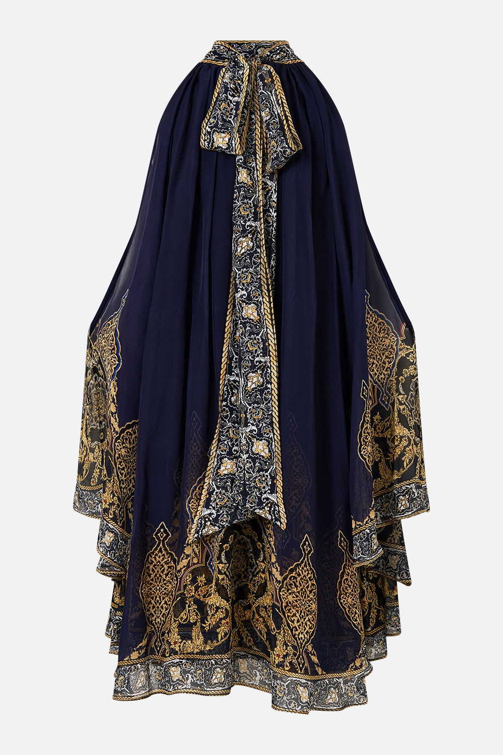 COLD SHOULDER SHORT DRESS THE IMPERIAL GATE