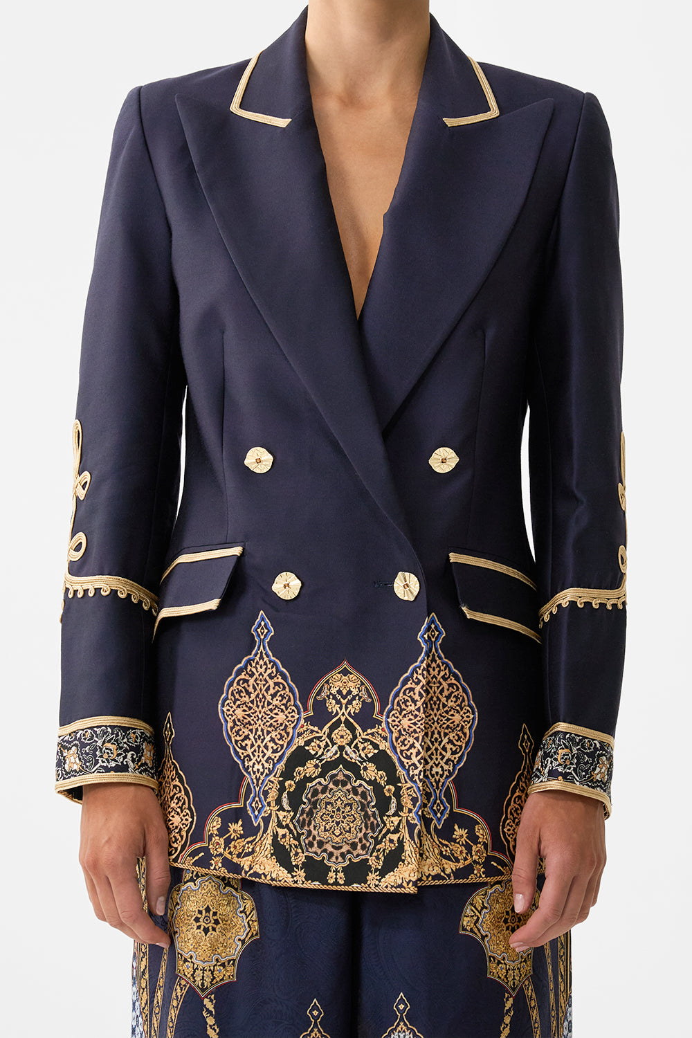 DOUBLE BREASTED SUIT JACKET THE IMPERIAL GATE