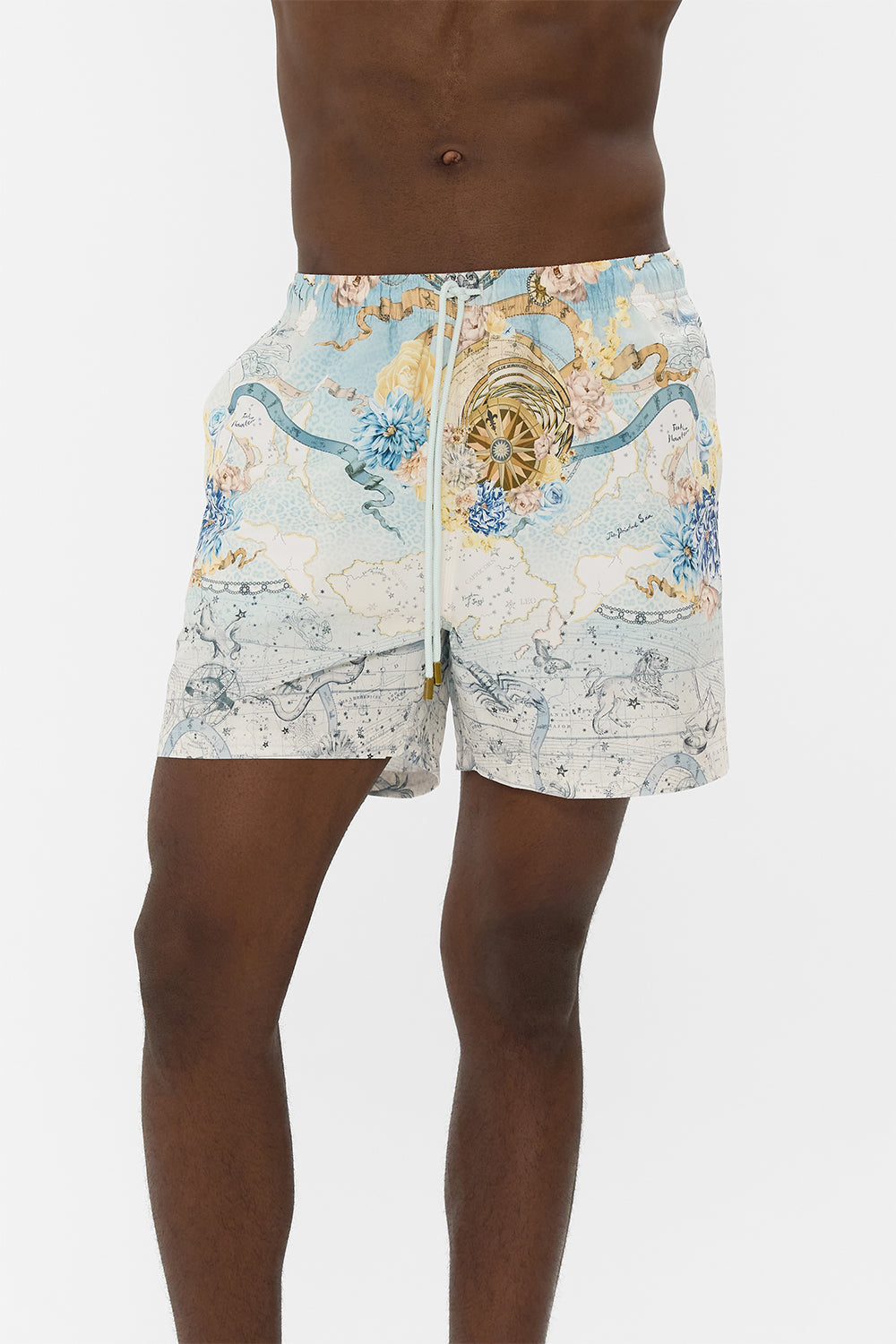 MID LENGTH BOARDSHORT WITH ELASTIC WAIST MY LUCKY STARS