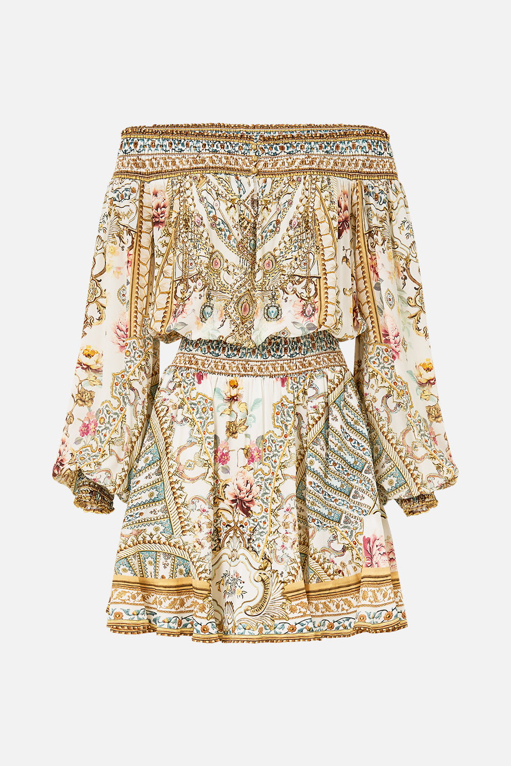 OFF SHOULDER SHORT DRESS OTTOMAN DYNASTY