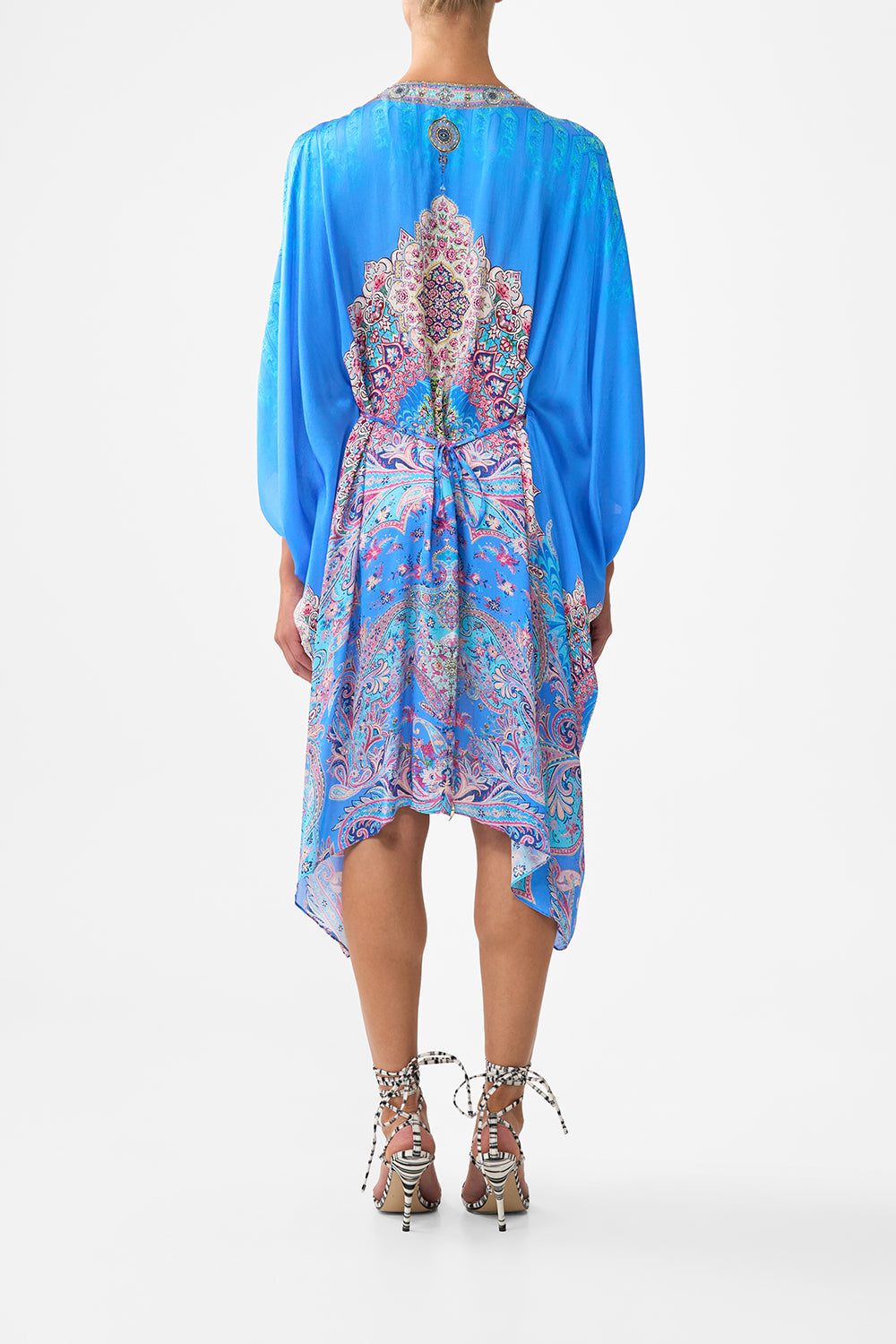 SHORT KAFTAN WITH HARDWARE FOOTSTEPS IN FOLKLORE