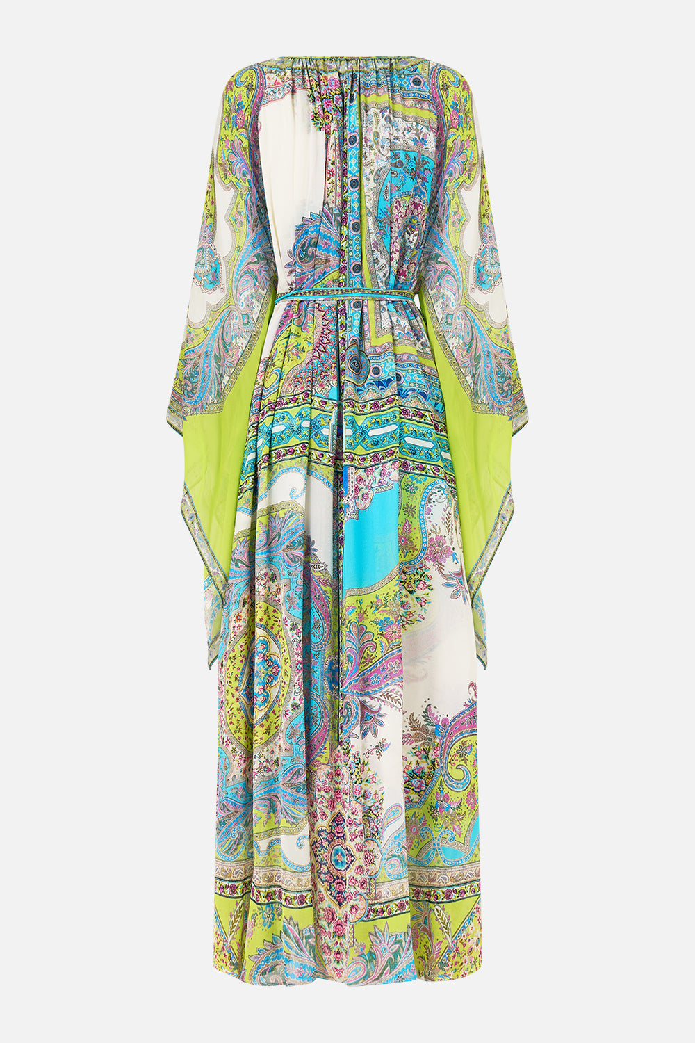 LONG DRESS WITH HANDKERCHIEF SLEEVE MAGIC CARPET RIDE