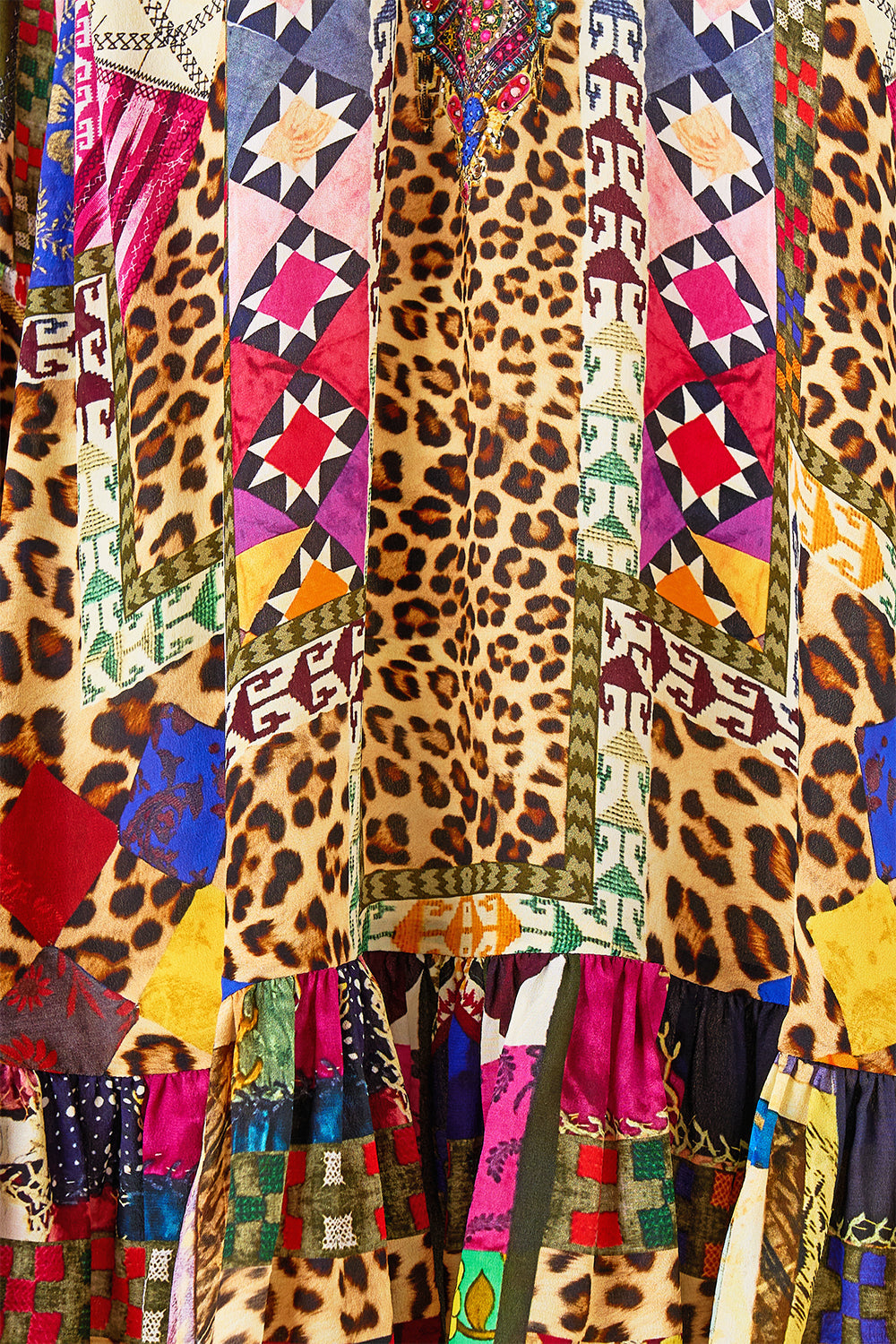 A LINE FRILL DRESS EMBROIDERED EVER AFTER