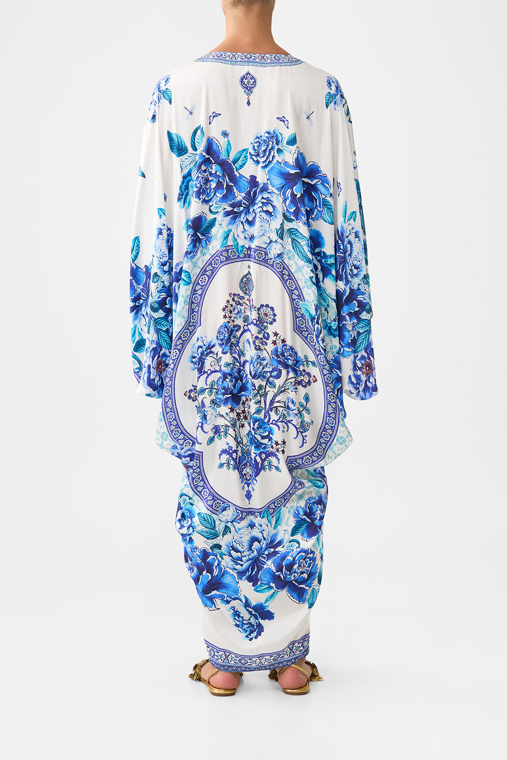 T SHAPE LONG KAFTAN A CERAMIC GARDEN