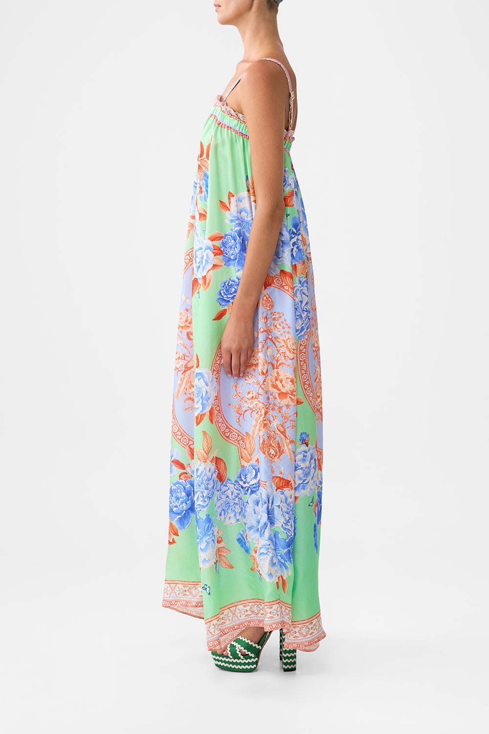 WIDE STRAP SUNDRESS TOPKAPI POP