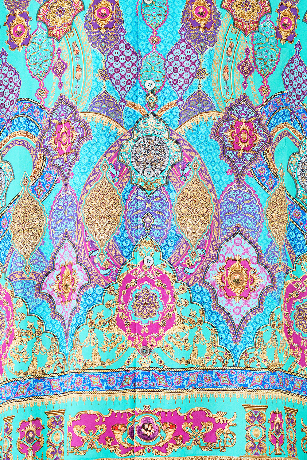 SHORT SLEEVE CAMP COLLARED SHIRT THE CONCUBINES CORRIDOR