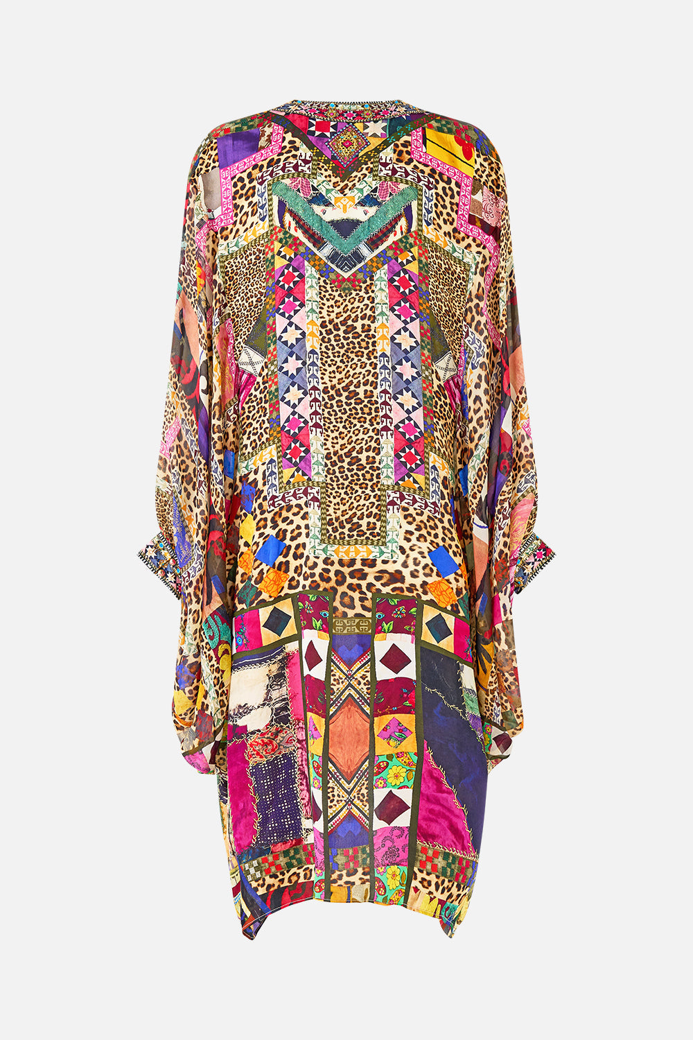 DRAMATIC SLEEVE COCOON LAYER EMBROIDERED EVER AFTER