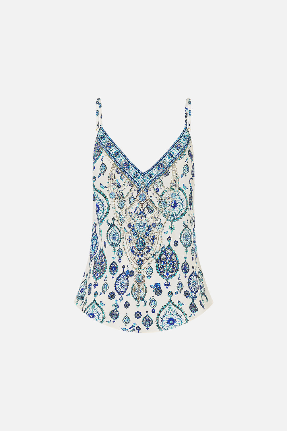 V-NECK BIAS CAMI ISNIK LULLABY