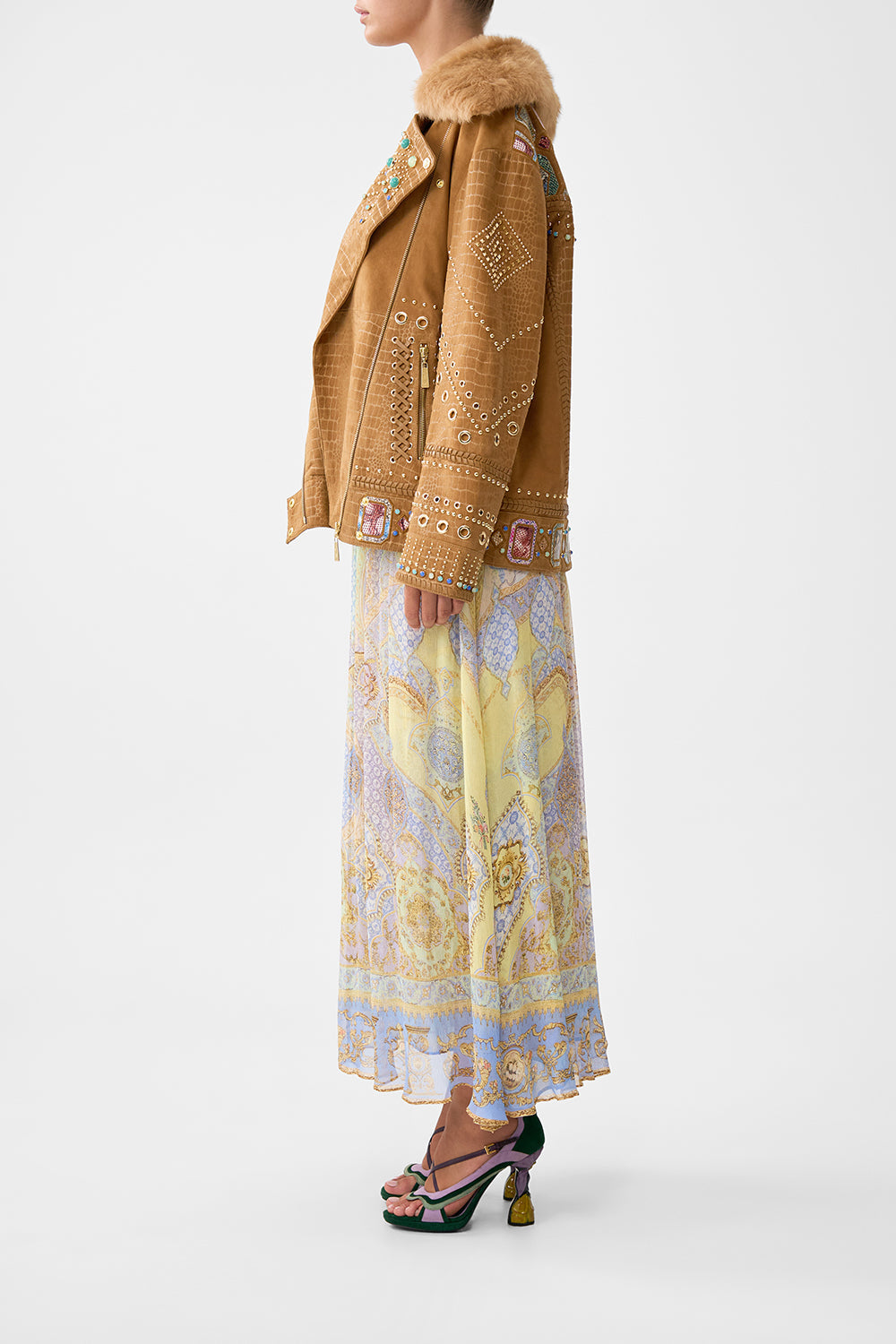 OVERSIZED LEATHER BIKER JACKET EAST OF ISTANBUL