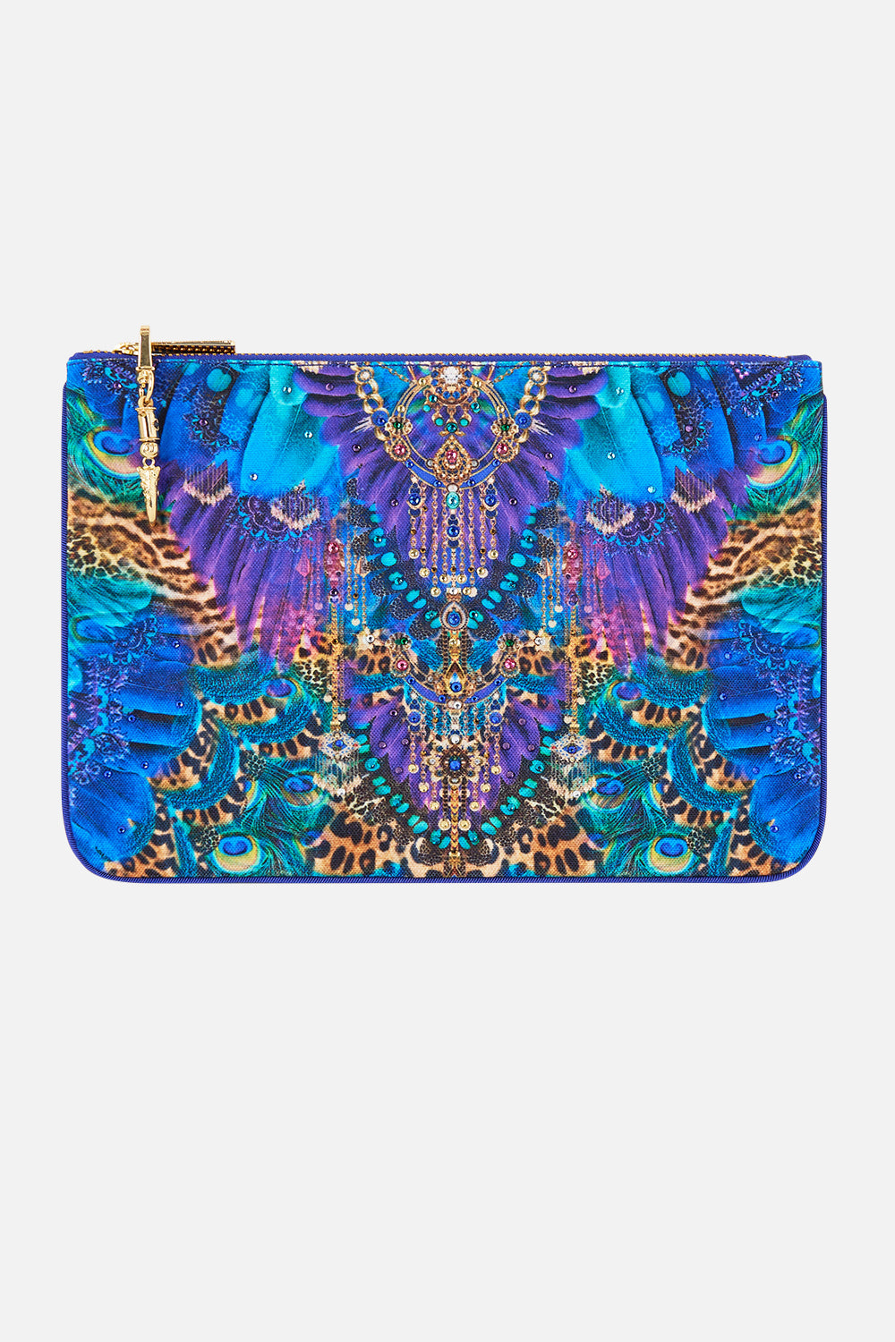 SMALL CANVAS CLUTCH COSMIC ZOOLOGY