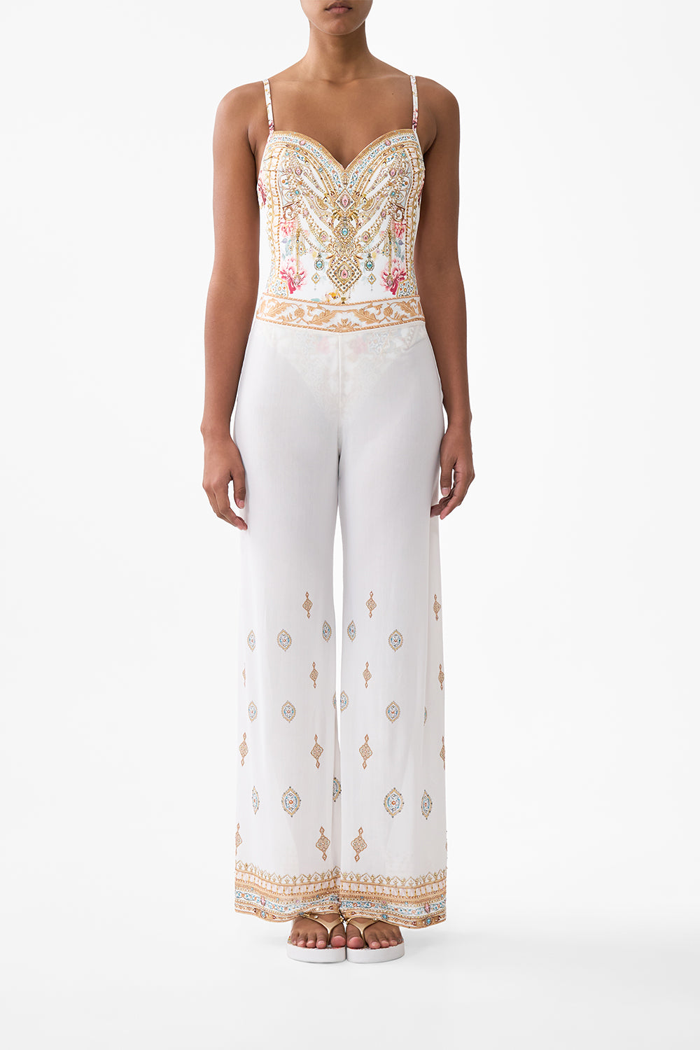 MESH STRAIGHT LEG BEACH PANT OTTOMAN DYNASTY