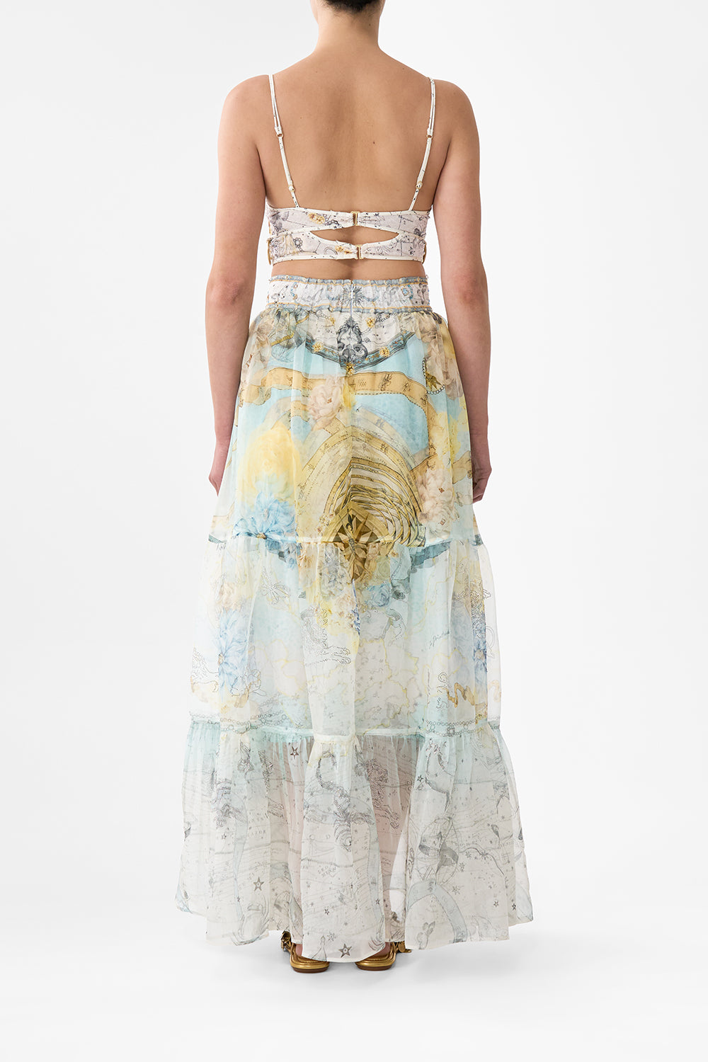 UNDERWIRE CORSET WITH ROULEAU RING TRIM MY LUCKY STARS