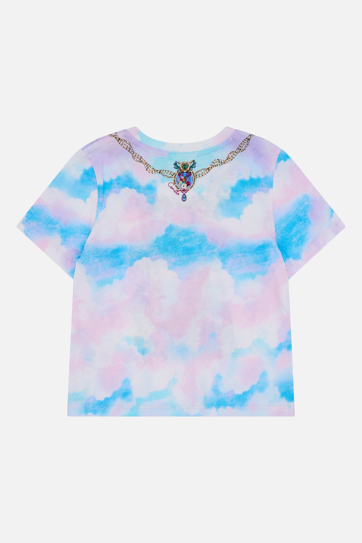 The CAMILLA Kids Short Sleeve Classic Tee 12-14 in our Spirit Of Santa Maria print.