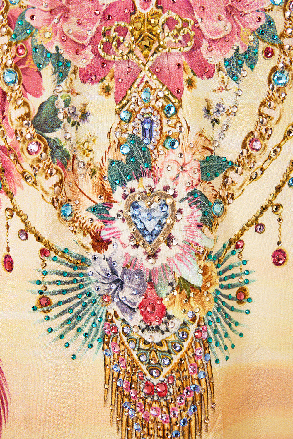 SHORT KAFTAN WITH CUFF WELCOME TO THE WHITE LOTUS