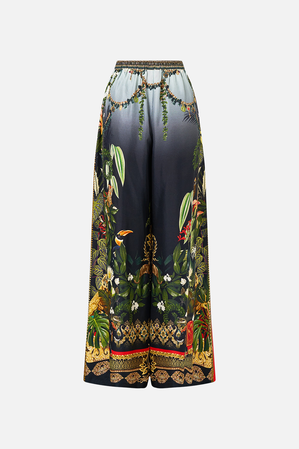 WIDE LEG TROUSER WITH FRONT POCKETS READY FOR MY WELCOME DRINK