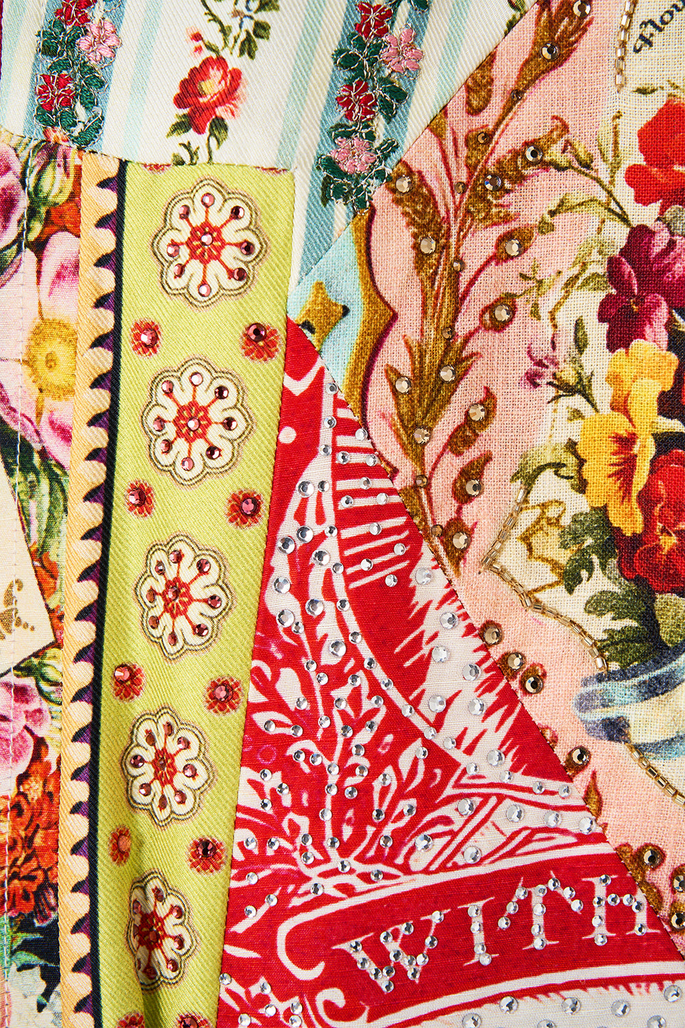 The CAMILLA Bomber Jacket in our Soap Opera print.