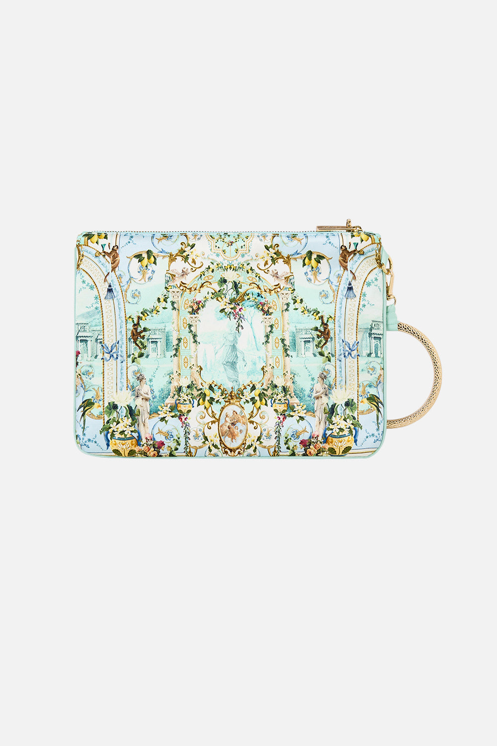 RING SCARF CLUTCH VENUS ON A VESPA