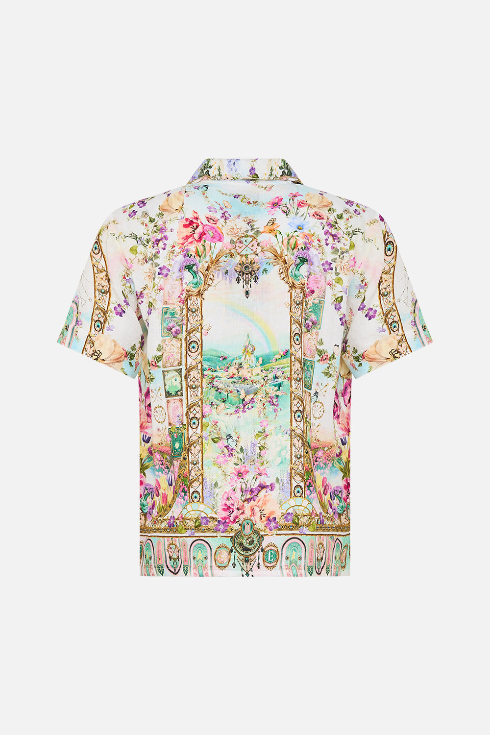 SHORT SLEEVE CABANA SHIRT MUNCHKINLAND