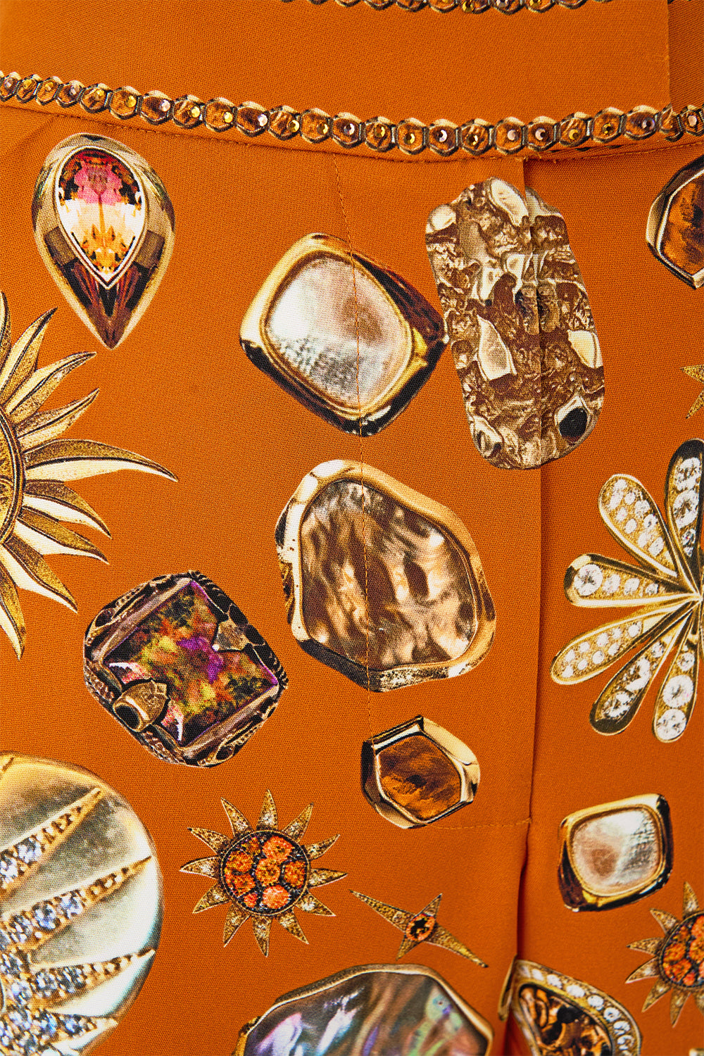 FLARE TROUSER WITH SEAM DETAIL TALISMANS OF TURKIYE