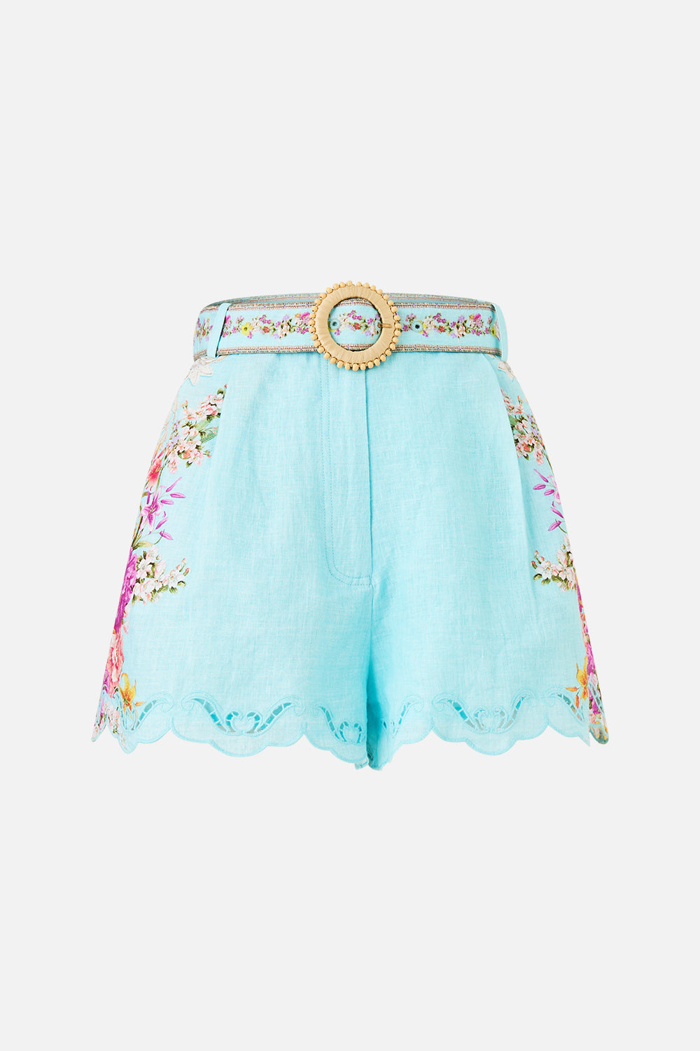 TUCK FRONT SHORT BAZAAR BLOOMS