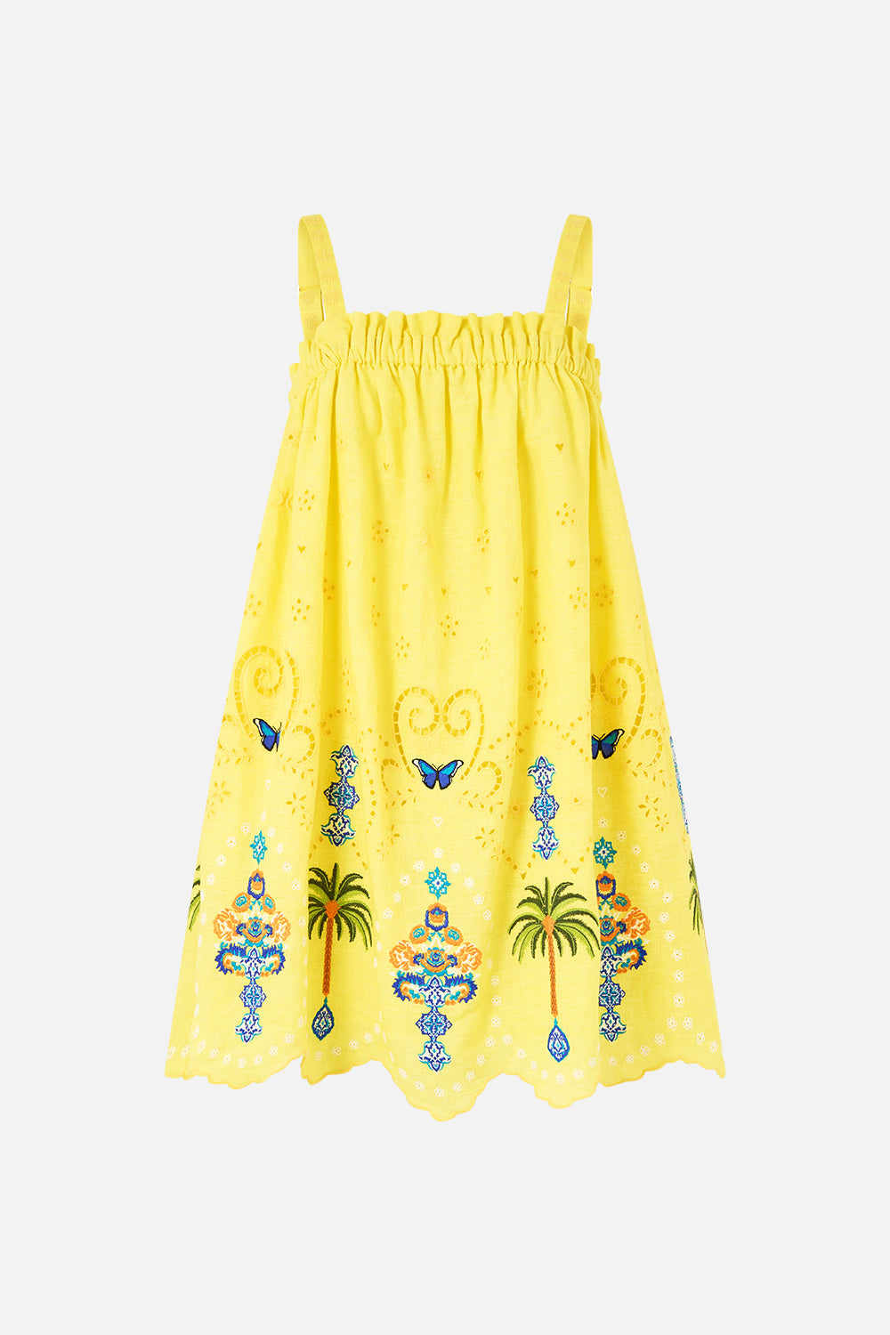 WIDE STRAP SHORT SUNDRESS SULTANAHMET SUMMER