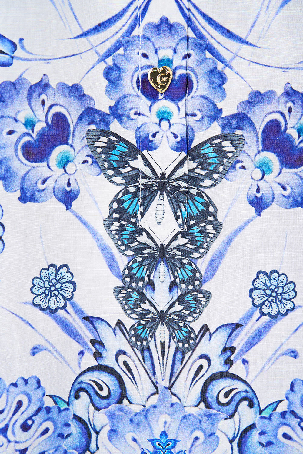 SHIRT DRESS WITH BLOUSON SLEEVE ALL ABOUT THAT LACE