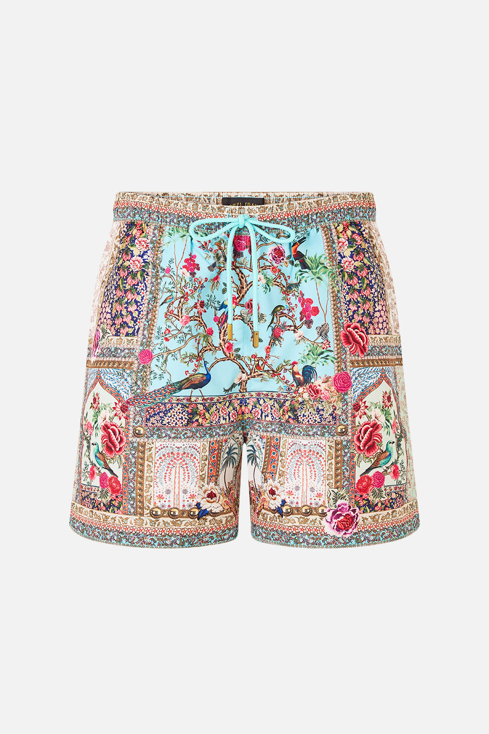 MID LENGTH BOARDSHORT WITH ELASTIC WAIST SULTANS AND QUEENS
