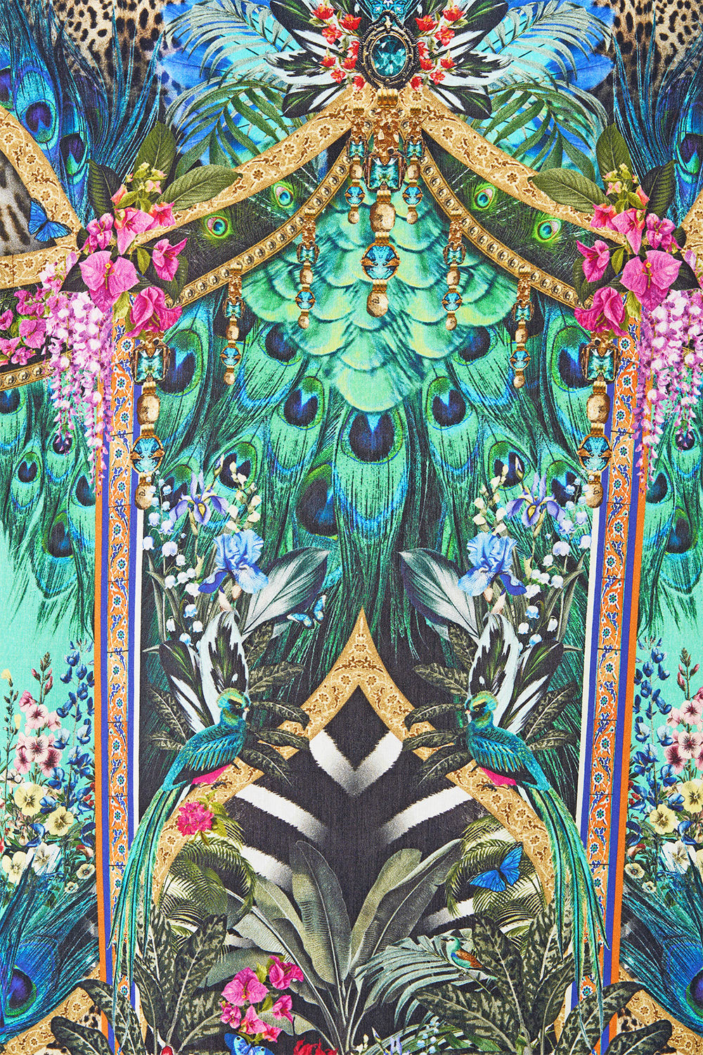 SHORT SLEEVE CAMP COLLARED SHIRT ANIMAL ALCHEMY