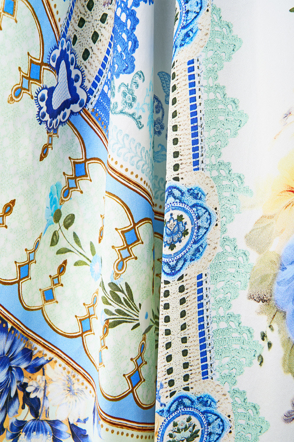 SHAPED WAISTBAND DRESS WITH GATHERED SLEEVES MY HOMESPUN HEART