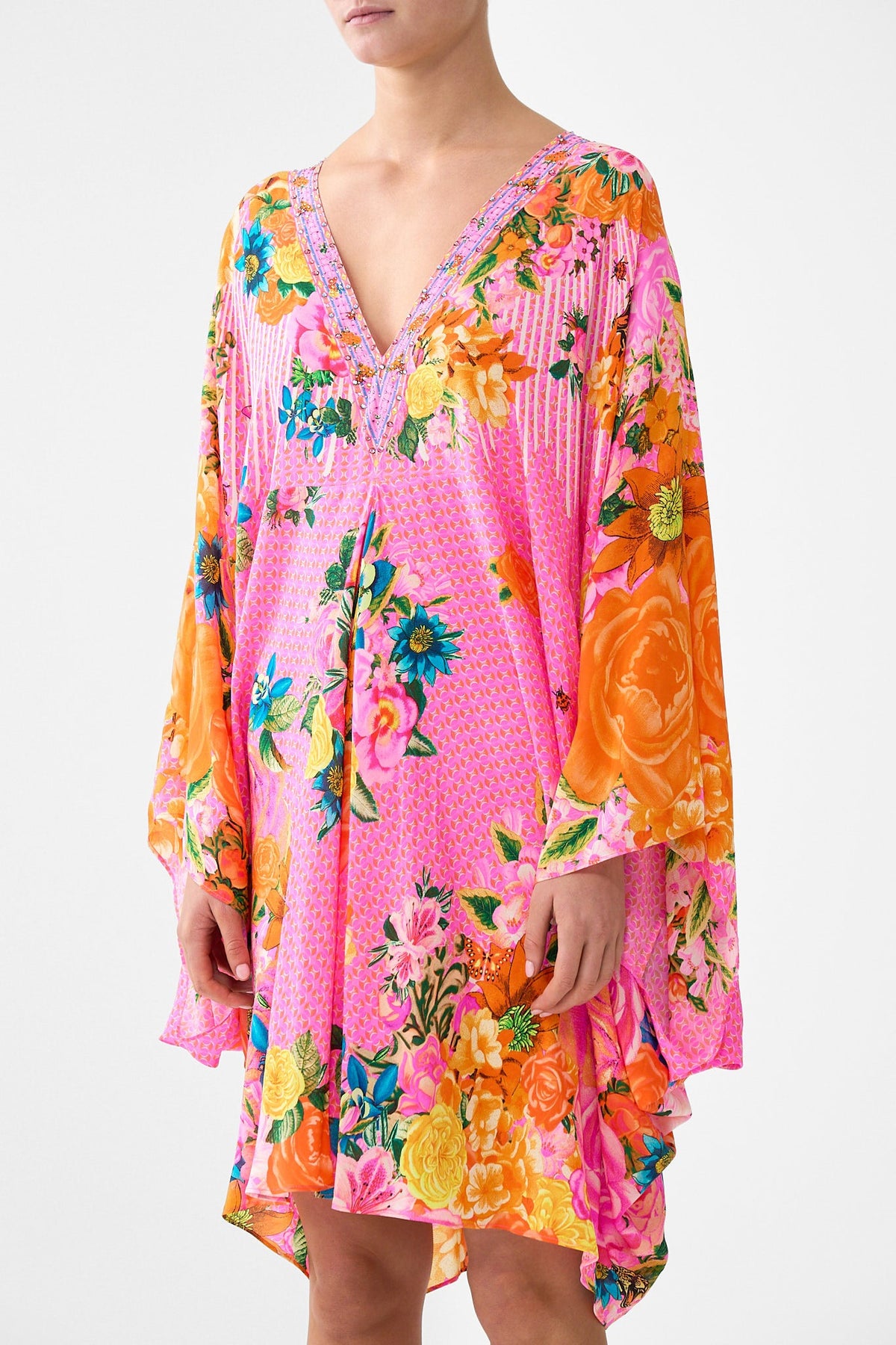 T-SHAPE SHORT KAFTAN ILLUSTRATION NATION