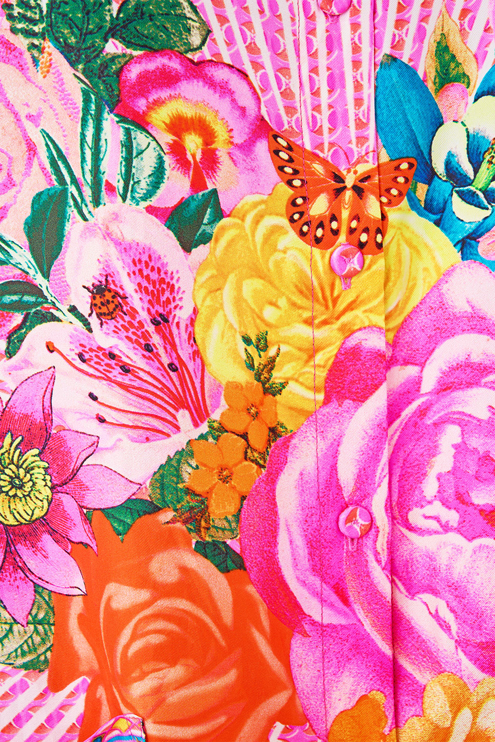 SHIRT TUNIC WITH POCKETS ILLUSTRATION NATION