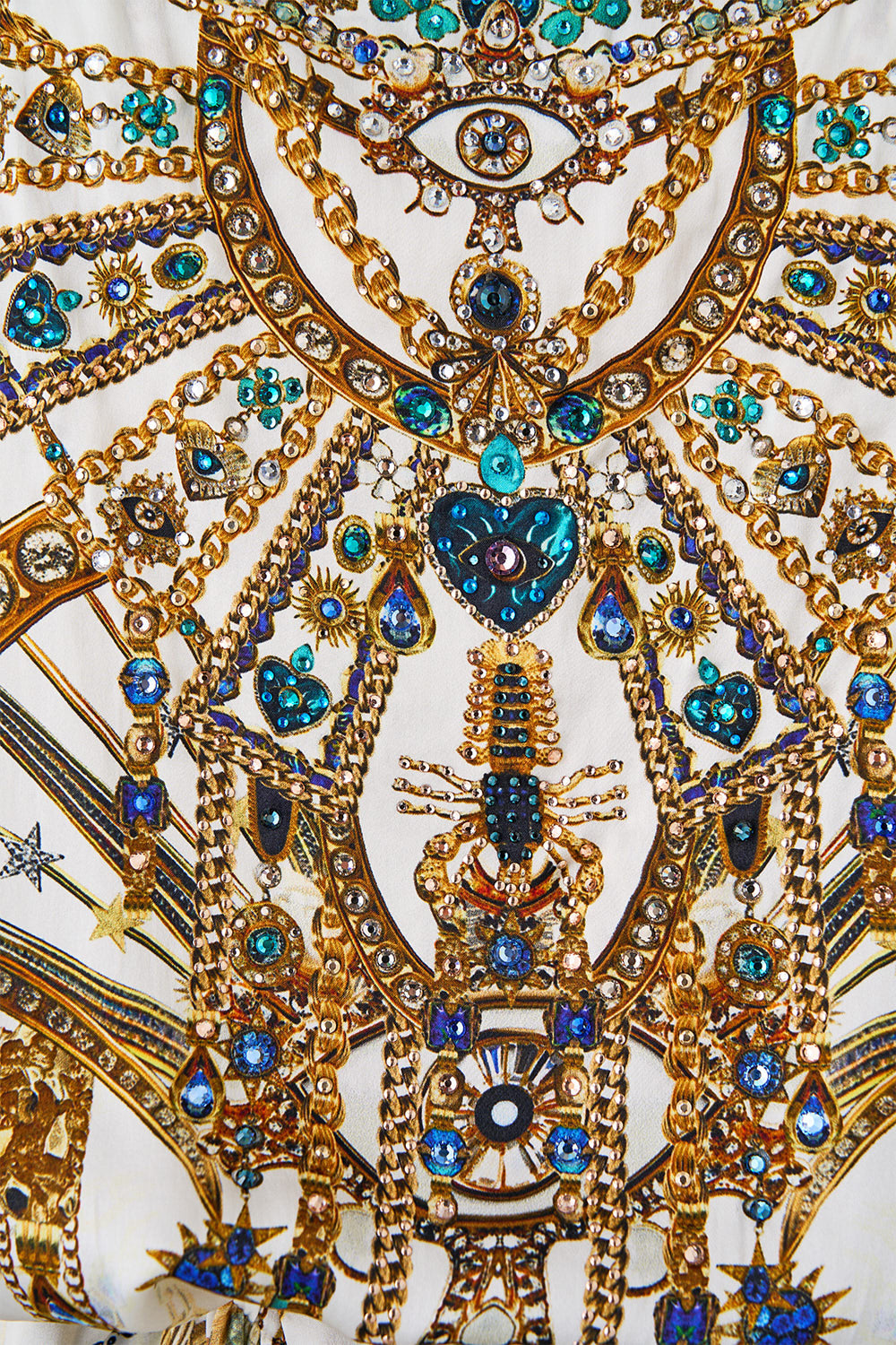 SHOESTRING STRAP JUMPSUIT CHAIN GANG