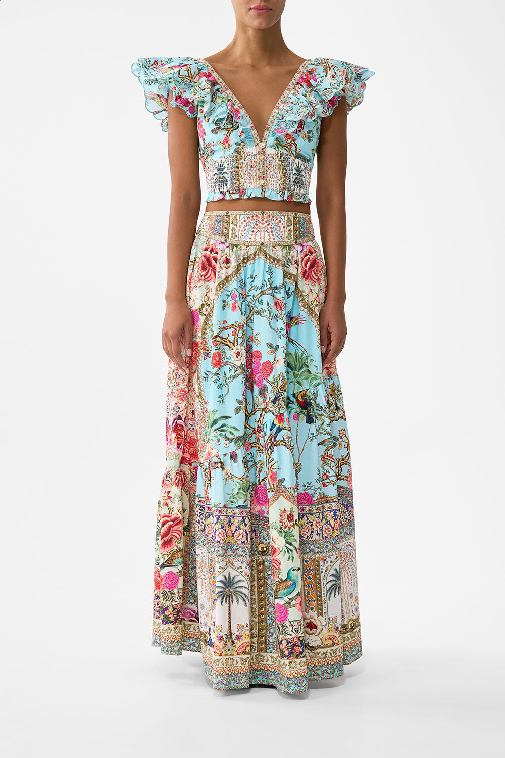 SKIRT WITH SHAPED SEAM SULTANS AND QUEENS