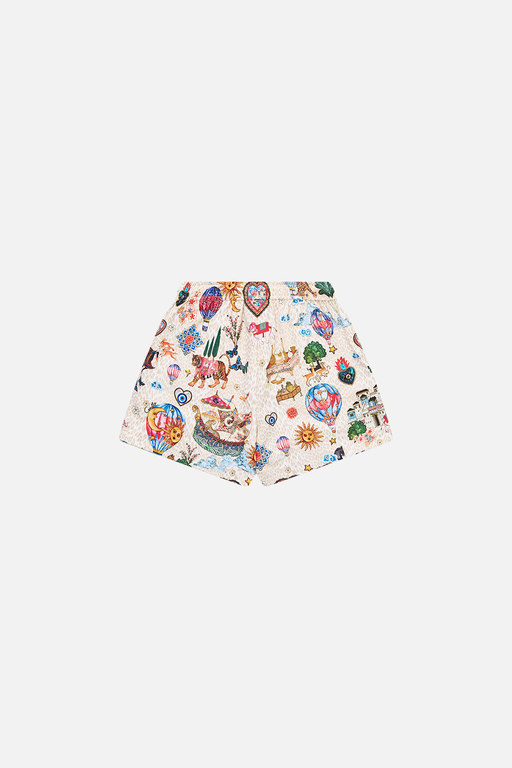 BOYS MID LENGTH BOARDSHORT W ELASTIC WAIST KAPADOKYA KITSCH