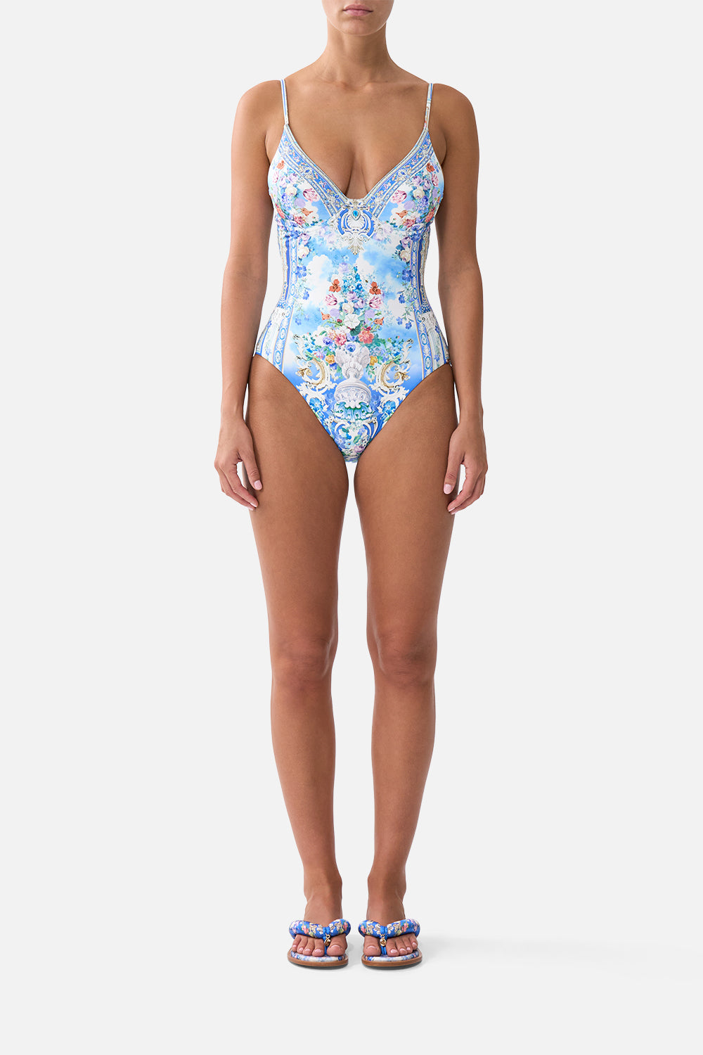 SOFT HIGH TRI UNDERWIRE ONE PIECE OTTOMAN OPULENCE