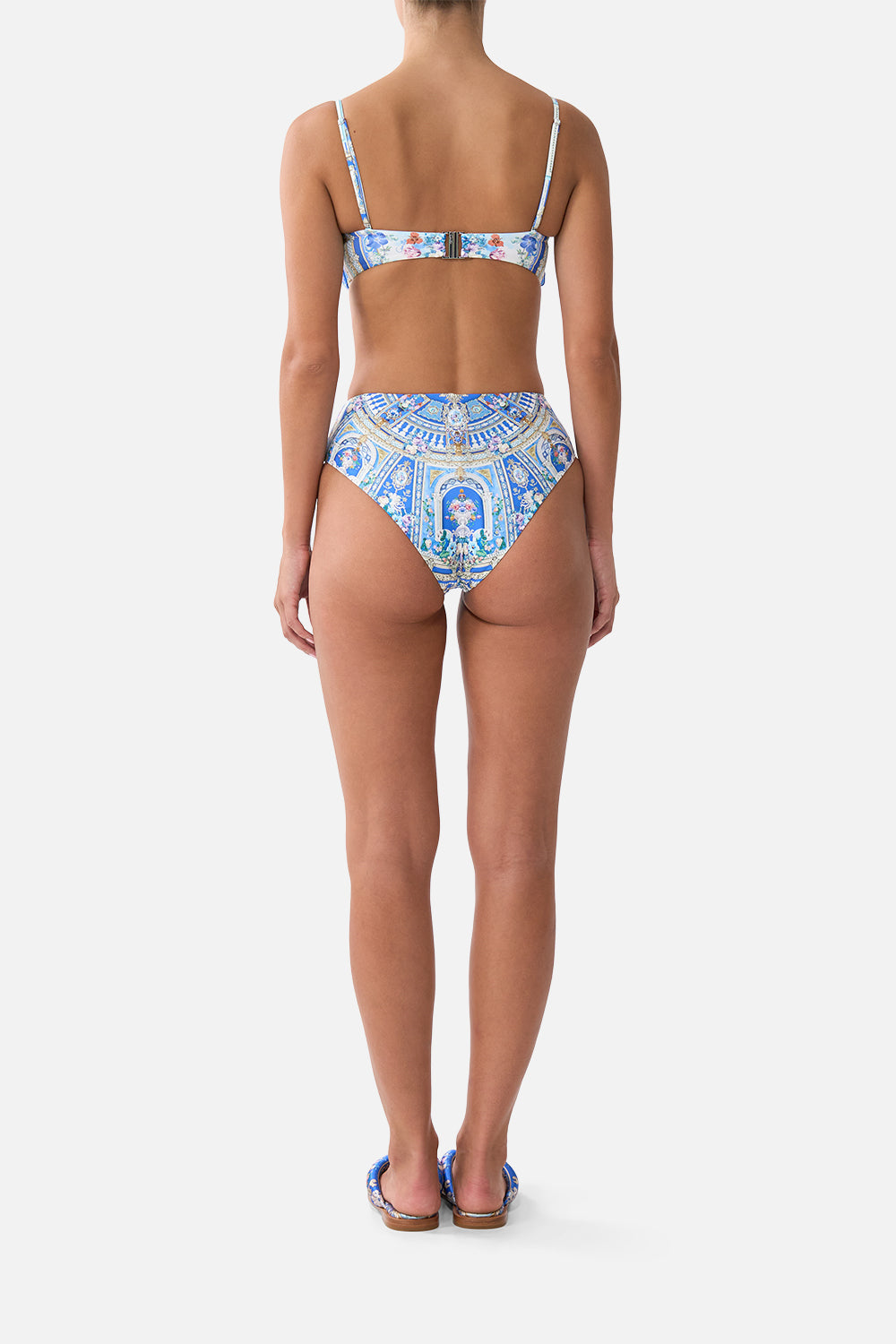 MID RISE BIKINI BOTTOM OTTOMAN OPULENCE