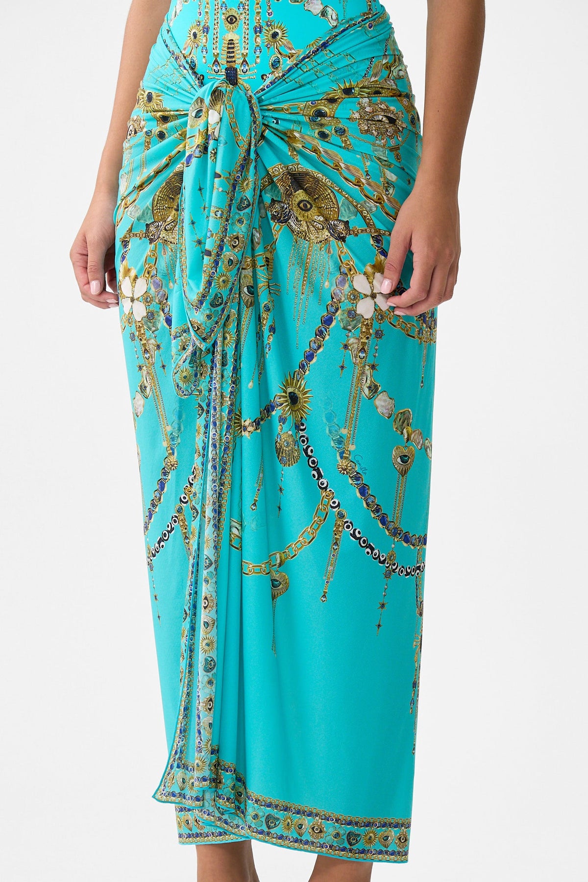 MULTI WEAR LONG SARONG TOTEMS AND TREASURES