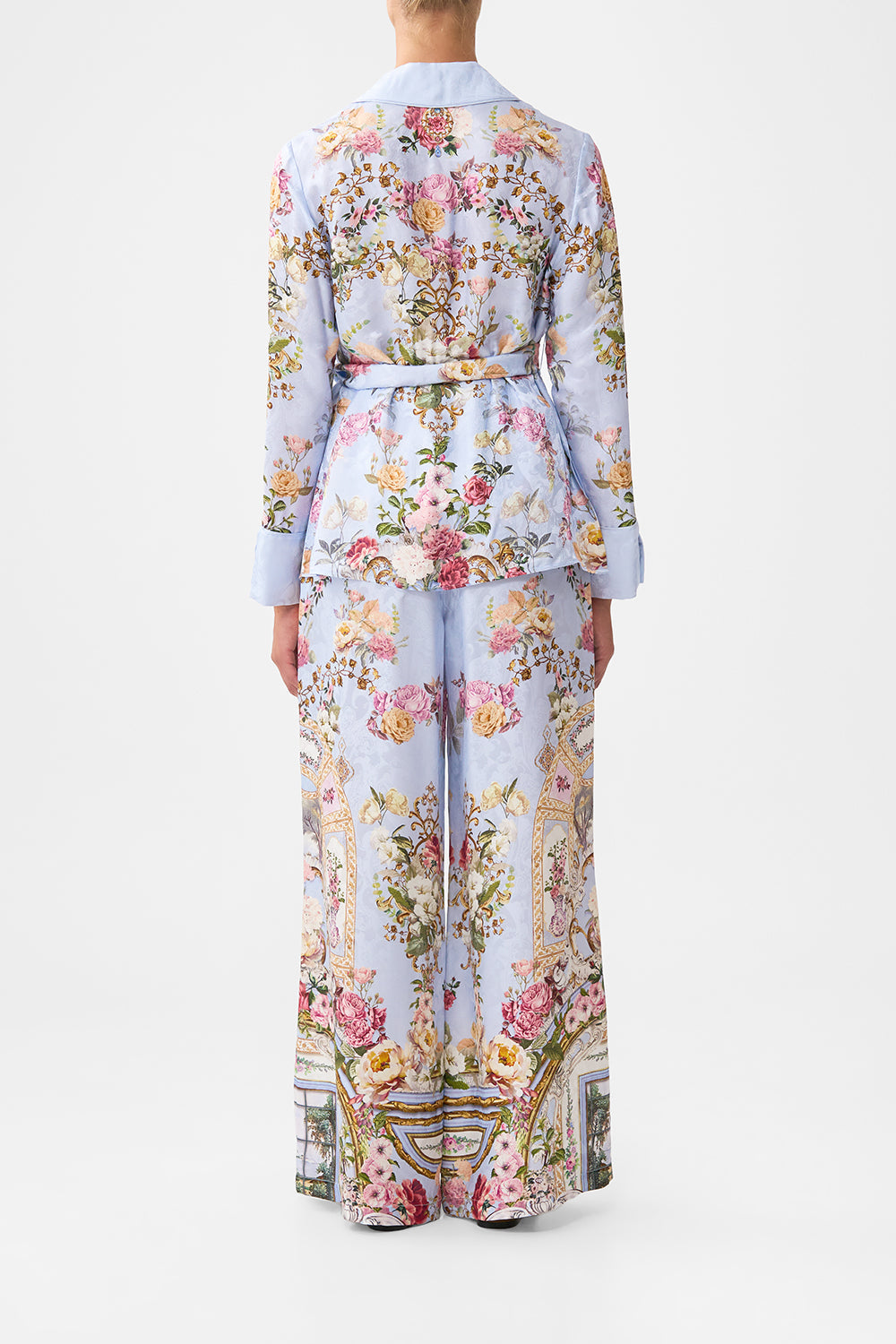 PYJAMA SUIT JACKET TILED IN TIME