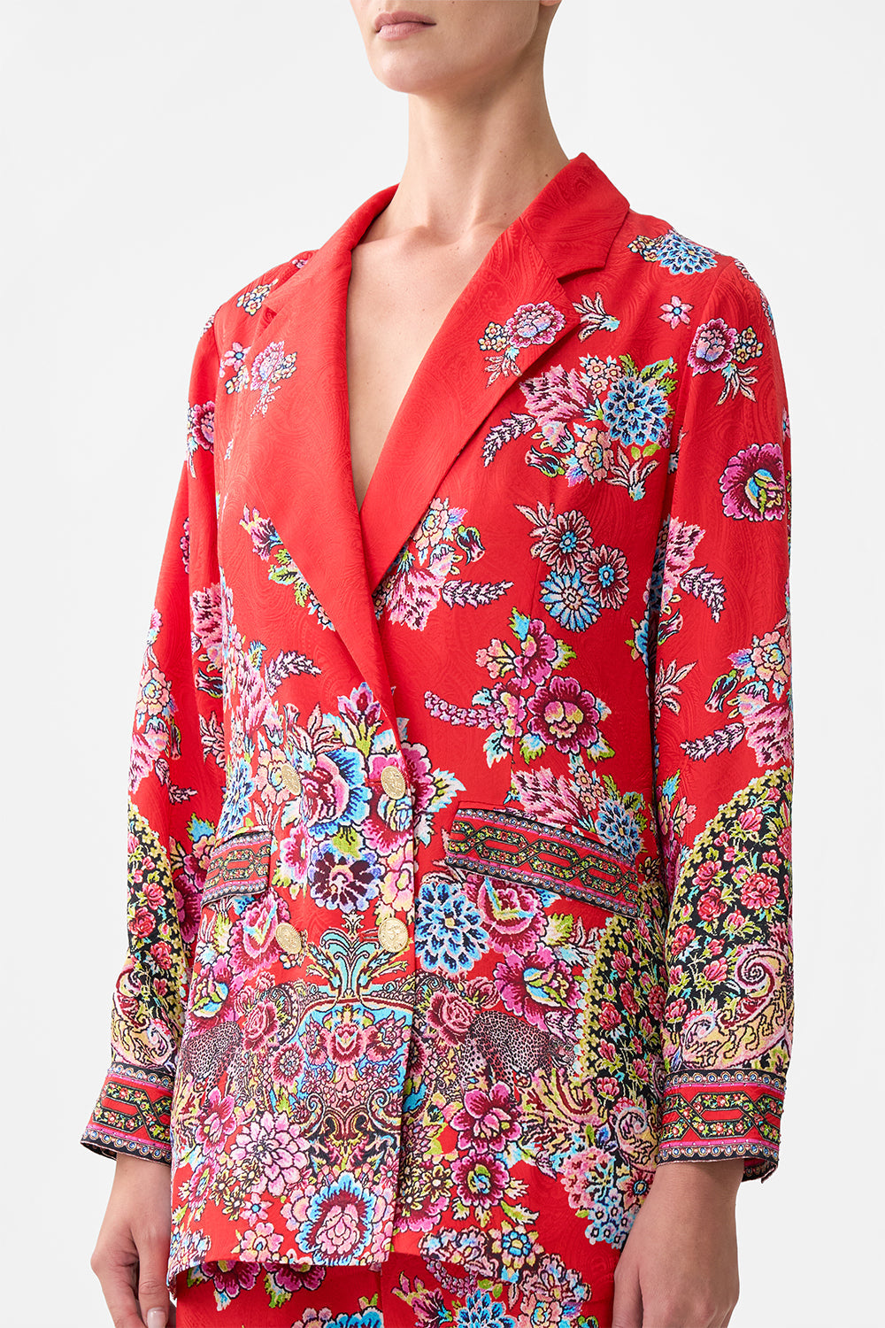 DOUBLE BREASTED SOFT JACKET ARTISANS OF ANATOLIA