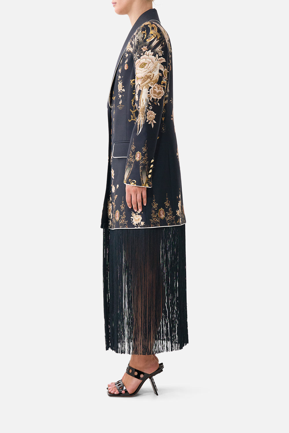 BLAZER WITH FRINGING FLAMENCO FOLKLORE